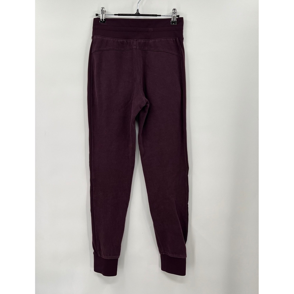 Lululemon Scuba High-Rise Jogger‎ Plum Purple Size 2 Fleece Sweatpants Pockets - Picture 6 of 9